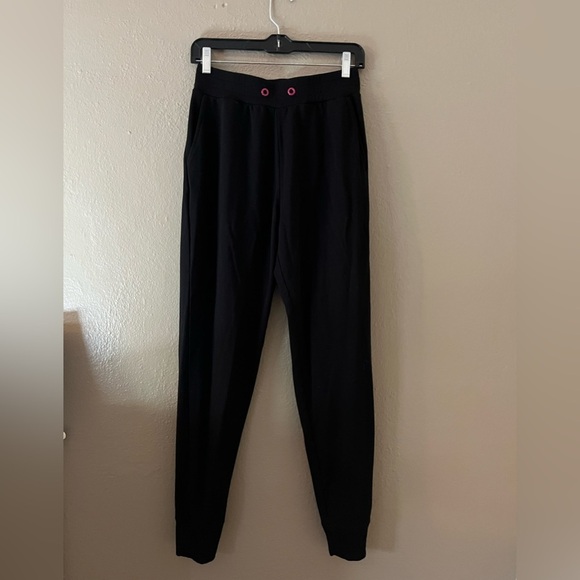 TEREZ Cozy Bamboo Sweatshirt & Jogger Set Black Size S Athleisure Loungewear - Picture 6 of 9